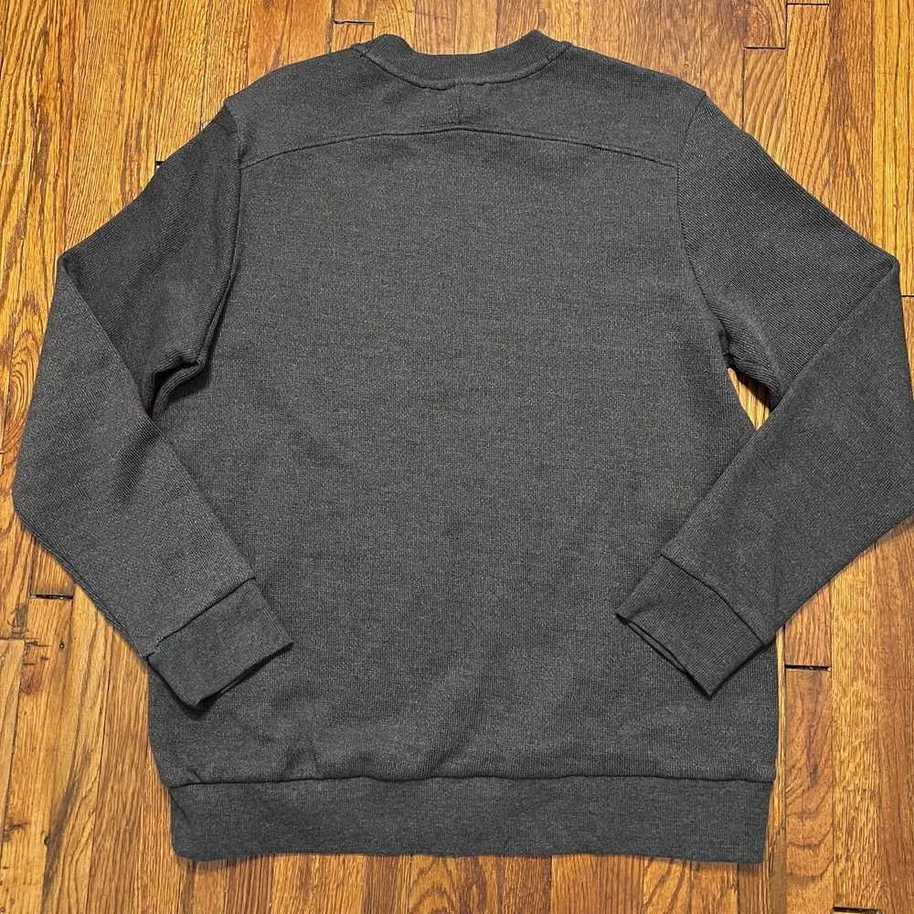All In Motion Men's Crewneck Sweater Size Large Gray/Blue Preowned
